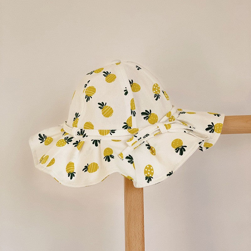 Image of Baby Girl Lovely Summer Printed Hat