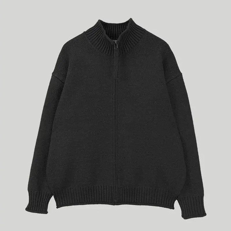 Image of Men Autumn And Winter Knit Jacket
