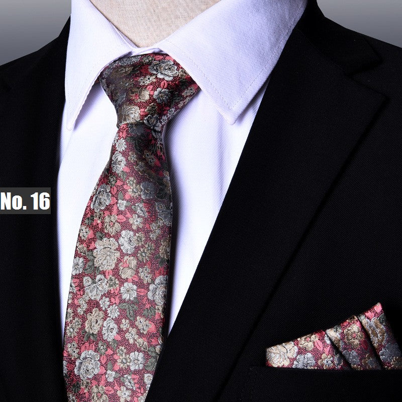 Image of Men Elegant Red Business Tie