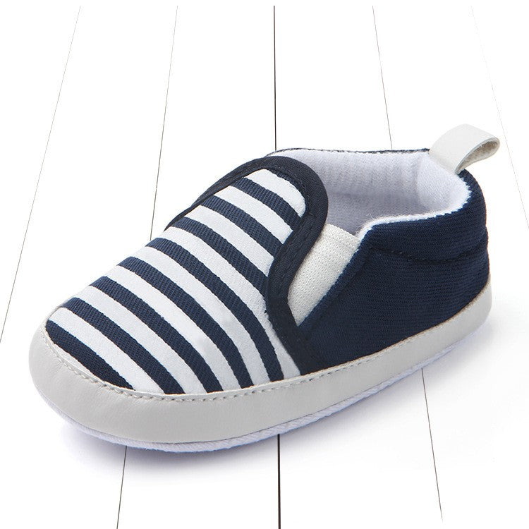 Image of Baby Stripe Soft Sole Casual Shoes