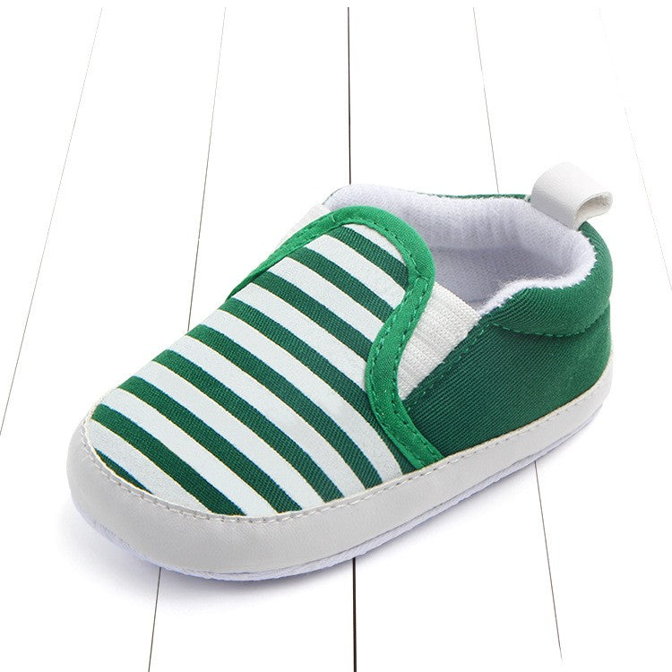 Image of Baby Stripe Soft Sole Casual Shoes